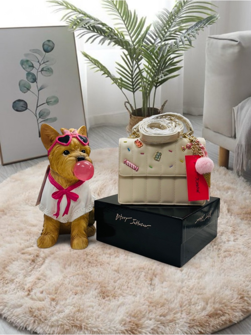 🧸🍭Betsey Johnson Candy & Gummy Bear Convertible Handbag NWT